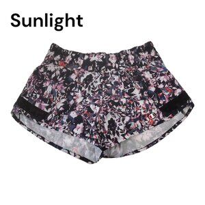 Champion Women's Athletic /Running Shorts Floral Print Size S Underwear lining